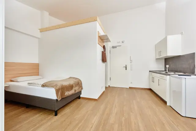 Apartment in Pilsting mit Schlafbereich und eigener Küchenzeile